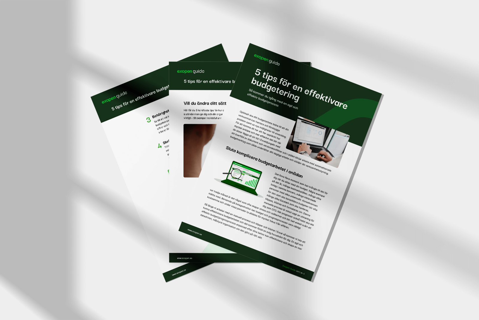 Guide - 5 tips för en effektivare budgetprocess