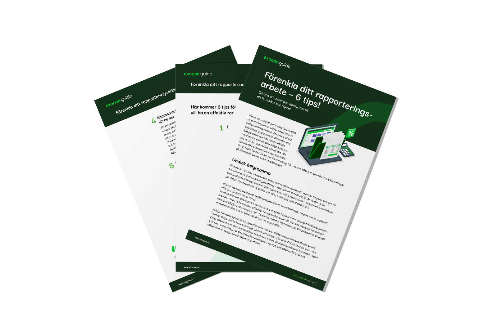 guider mockups no background förenkal rapporterings